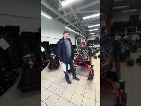 Отзыв клиента о покупке снегохода IKUDZO HUNTER 650LK 22 в X-MOTORS г.Новосибирск #shorts